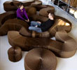 Softseating будет выполнять функции как основной мебели в повседневной жизни, так и дополнительные функции для различных ситуаций и случаев